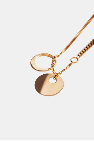 TRUST Necklace, yellow gold